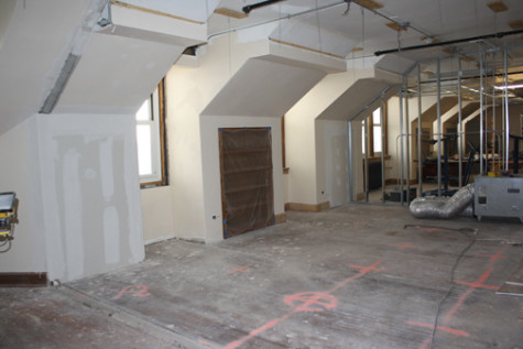 Unfinished fourth floor