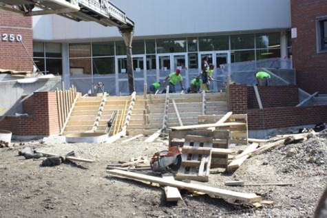 Renovation of Martin Lobby Stairs