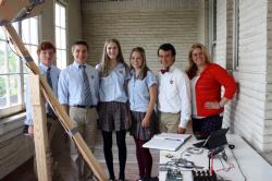 Benet Academy’s QuarkNet Team Views the Solar Eclipse Through the Eyes of Cosmic Rays