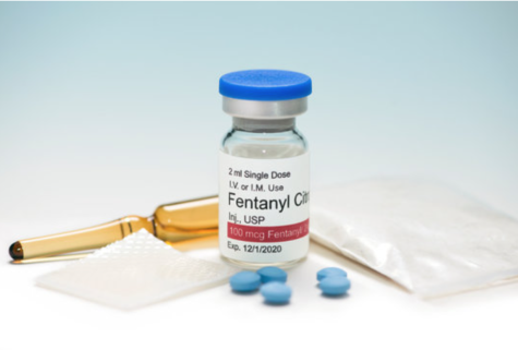 An example of fentanyl, which is a deadly drug. 