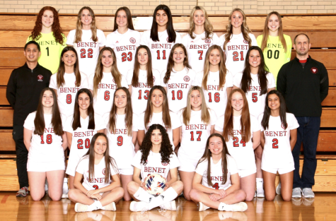 The 2023 Benet Academy girls varsity soccer team.