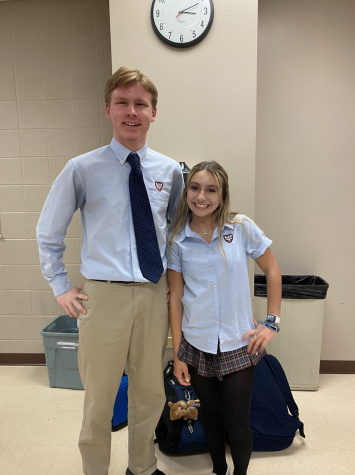 Michael Budd and Tia Petratos are the President and Vice President of Student Government for the 2023-2024 school year.