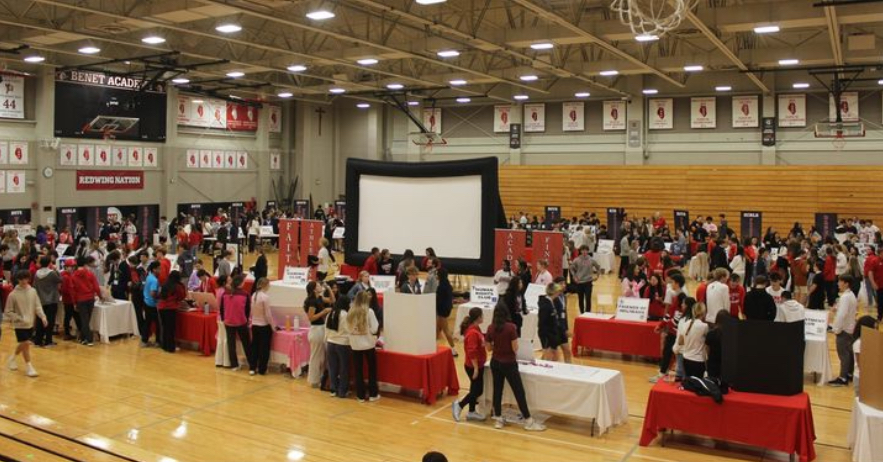 Students participate in a Step-Up Day during the 2023-24 School Year.