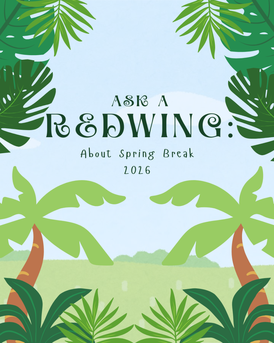 Ask a Redwing: Spring Break Plans