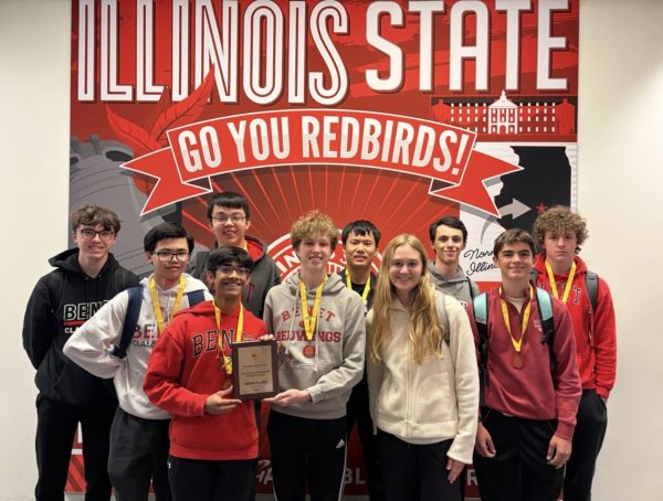 Photo is from Mrs. Bruining. From left to right: Packey Malloy, Grant Cabana, George Pallan, Ben Hizon, Henry Stratton, Nathaniel Tan, Katie Deckard, Jake Wittman, Nicholas Ndrio, Emmett VanVuren.