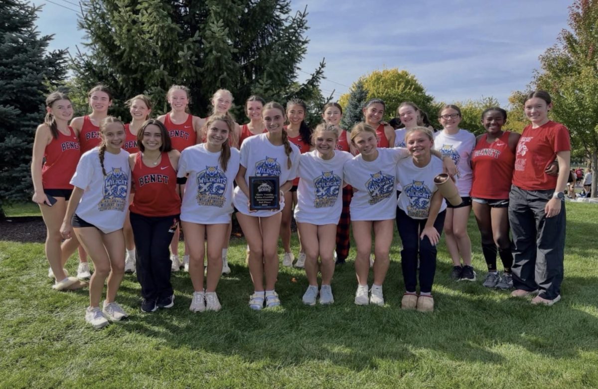The Benet Girls Cross Country Team